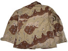 Us Military Desert Storm Desert Chocolate Chip Camo Coat Shirt Medium Short