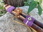 Native American Double Drone Flute In C 432 Hz