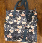 Sarah Wells Lizzy Breast Pump diaper Bag - Le Floral - New 