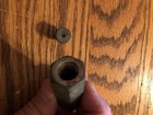 Hollow Steel 8 Oz  Hexagon Cone Plumb Bob  