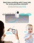 2k Video Baby Monitor With Camera And Audio  3600ft Long Range Baby 1 Camera