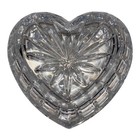 Waterford Crystal Heart Box  Vintage Waterford Giftology Heart  Waterford Heart 