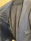 Calvin Klein Men s Blue Wool Slim 2-piece Suit 42r 36x32 Two-button