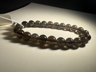 8 7mm Authentic Arizona Meteorite cintamani  Elastic Bracelet 8 7mm Beads