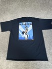 Vintage Us Open Shirt Mens Xl Black 2004 Tennis Graphic Crew Cotton Preshrunk