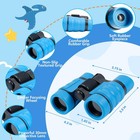 Binoculars Toys For Kids 3 4 5 6 Year Old Boys Girls Toddler Sky Blue 