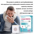 10x Rapid Relief Sore Throat Patch Cough Runny Nose Natural Herbal Care Cold Pad