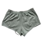Pink Victoria Secret Fleece Sage Green Lounge Sweat Shorts Size Large