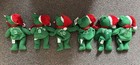 Salvino s Bamm Beanos Christmas Baseball Plush Beanie Bears 1998 Set Of 6 Nwt