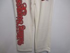  the Rolling Stones  Womens Warm Sweatpants  lrg  Nwt White 2 Cool Logos Rare 