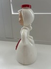 Vtg 1950s Merry Maid Laundry Sprinkler White With Red Cap Great Color Kitschy