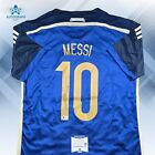 Lionel Messi Signed Argentina 2014 World Cup Away Jersey W  Beckett Coa Bas