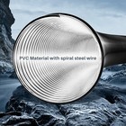  6 Feet  8 Inch Flexible Leaf Vac Vacuum Catcher Hose For Trac Vac Dr Cyclone