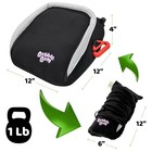 Bubblebum Inflatable Booster Car Seat     Foldable  Lightweight  Backless Travel B