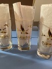 4 Vintage Old Cabin Still Kentucky Bourbon Ducks Unlimited High Ball Glass