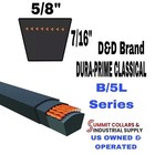 B 5l Series D d Dura-prime Powerdrive V-belts Choose Your Size And Qty