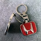 New Metal Car Keychain Red Key Chain Home Ring Gifts