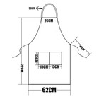 10x Plain Bib Aprons Unisex Commercial Apron Bulk For Kitchen Cooking Restaurant