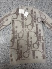 Nwt 100  Authentic Dior Kids Sweater Dress - Unisex Size 8 - Multicolor