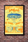 The Yardbirds Aerodrome Concert Poster 1960s Psychedelic Rock Vintage Art 24x36