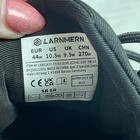 Larnmern Work Mens Steel Toe Safety Shoes Black Slip Resistant Sz 10 5 Wide Euc