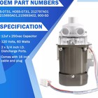 S-0731 Water Pump Motor Assy Fit For Hoshizaki Ice Maker Machine Replacement