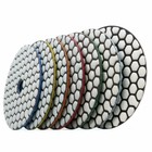 Diamond Polishing Pads 4 Inch Dry Wet For Granite Concrete Marble Grit 30-6000