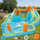 Kids Inflatable Bounce House 15 9x14 Ft Jumping Castle W  Blower Slide Outdoor