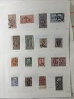 Greece 1860s   1960s Stamp Collection Used On Album Pages
