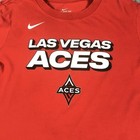 Las Vegas Aces Shirt Women Medium Red Wnba Basketball Nike Dri Fit Tee
