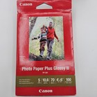 Canon Photo Paper Plus Glossy Ii 4x6 100 Sheets Pp-301 2 Packs High Gloss Inkjet