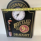 Guinness Advertising Sign Clock Wooden 3d Toucan Wall Pub Decor Bar Decoration