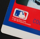 1991 Nolan Ryan Vintage Mothers Cookies Baseball Card Store Display Poster Sign