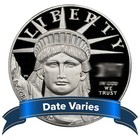  100 Proof American Platinum Eagle 1 Oz Ogp Box And Coa Random Date