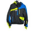 Spyder Spylon Men   s Size Medium Black Blue  Ski 3m Thinsulate Jacket