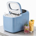 Countertop Ice Maker 33lbs 24h Crushed Bullet Ice Machine With Basket Scoop New