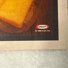 1980 Kraft Cracker Barrel Cheese Original Vintage Print Ad