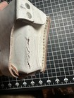 Mauser 8mm Ammo Pouch Three Pocket Vintage Leather  1920s Military Issue Nos