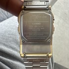 Casio Dbc-611g Calculator Multi Lingual Digital Gold Stainless Steel Wristwatch