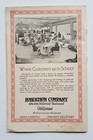 1927 Hollywood Playhouse Theater 28 Page Advertising Program - Rare
