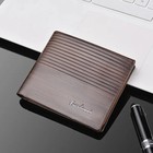 Men s Bifold Leather Wallet Credit Card Id Holder Billfold Purse Clutch