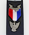 Brand New Eagle Scout Medal Red White Blue Ribbon Boy Scouts Of America Bsa