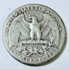 1943 Washington Silver Quarter 25c  90  Silver Very Good Details  10190