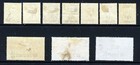 British Levant Kg V 1921 Turkish Currency Overprint Set Sg 41 To Sg 50 Mint vfu