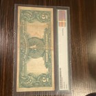 1899 Us Large Silver Certificate  5 Banknote Circulated Pmg Very Fine 20