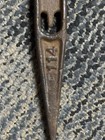 Cast Iron No  114 Ideal Calvary Horse Picket Pin Spike Hammer Tent Stake Antique