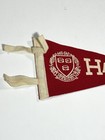 Vintage 1940s 50s Harvard University The Crimson 9    Felt Pennant College Rare