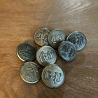 8 1870 s Or Later Boston Police Uniform Button Attleboro  Mass D  Evans   Co  Bp