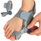 Us Unisex Bunion Fix Toe Hallux Valgus Corrector Adjustable Big Toe Straightener