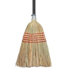 Corn Broom Outdoor  Household Indoor And Outdoor Broom Suitable Black And Red